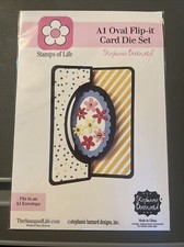 The Stamps Of Life A1 Oval Flip-It Card Die Set