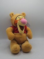 Disney Winnie the Pooh Plush 9  Tigger as Pooh Halloween Vintage Bean Bag