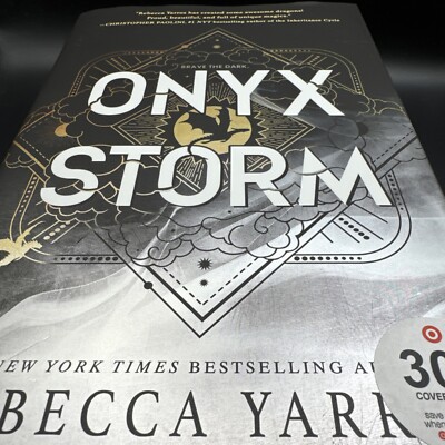 ONYX STORM TARGET Deluxe Limited Collector s EDITION BOOK HARDCOVER