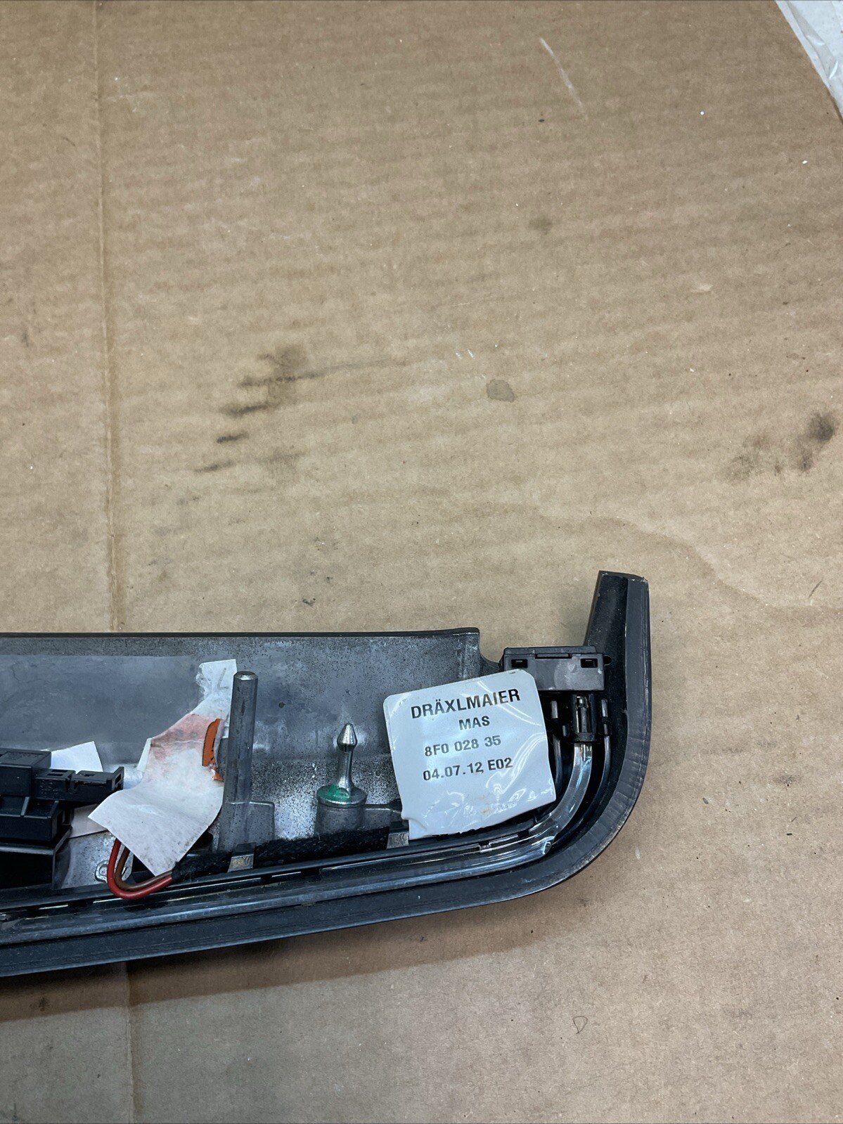 13-16 Maserati Quattroporte Front Left Dashboard Dash Cover Trim Panel Wood OEM