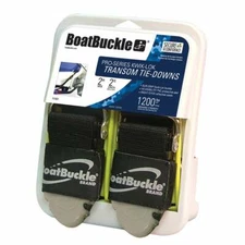 BoatBuckle F17631 Pro Series Kwik Lok Transom Tie-Downs (Pair)