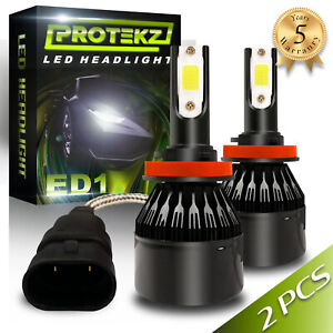 H11 LED Headlight Kit Plug&Play 6000K for Chevrolet Equinox 2005-2009 Fog Light