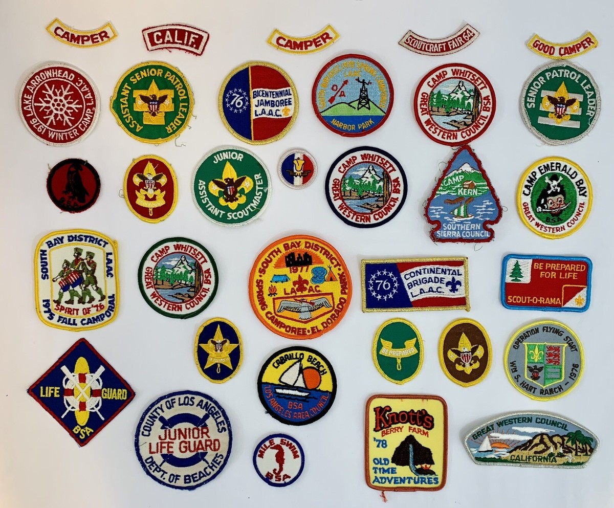 BSA 1970s Boy Scout LOT of Patches / Badges | eBay