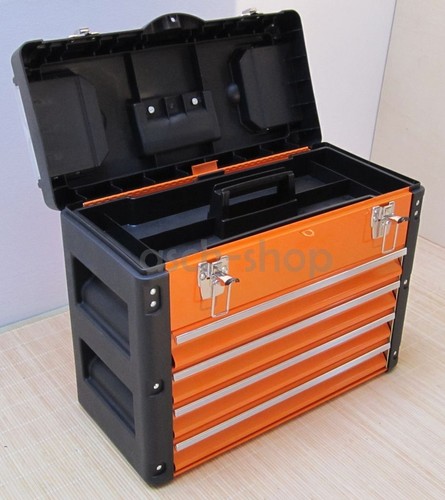 METALL Werkzeugkiste mit 8 Funktionen 3061BB von AS-S - Bild 2 von 8