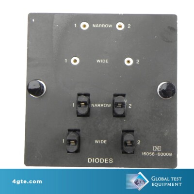 Agilent Keysight 16058-60008 Diode Panel