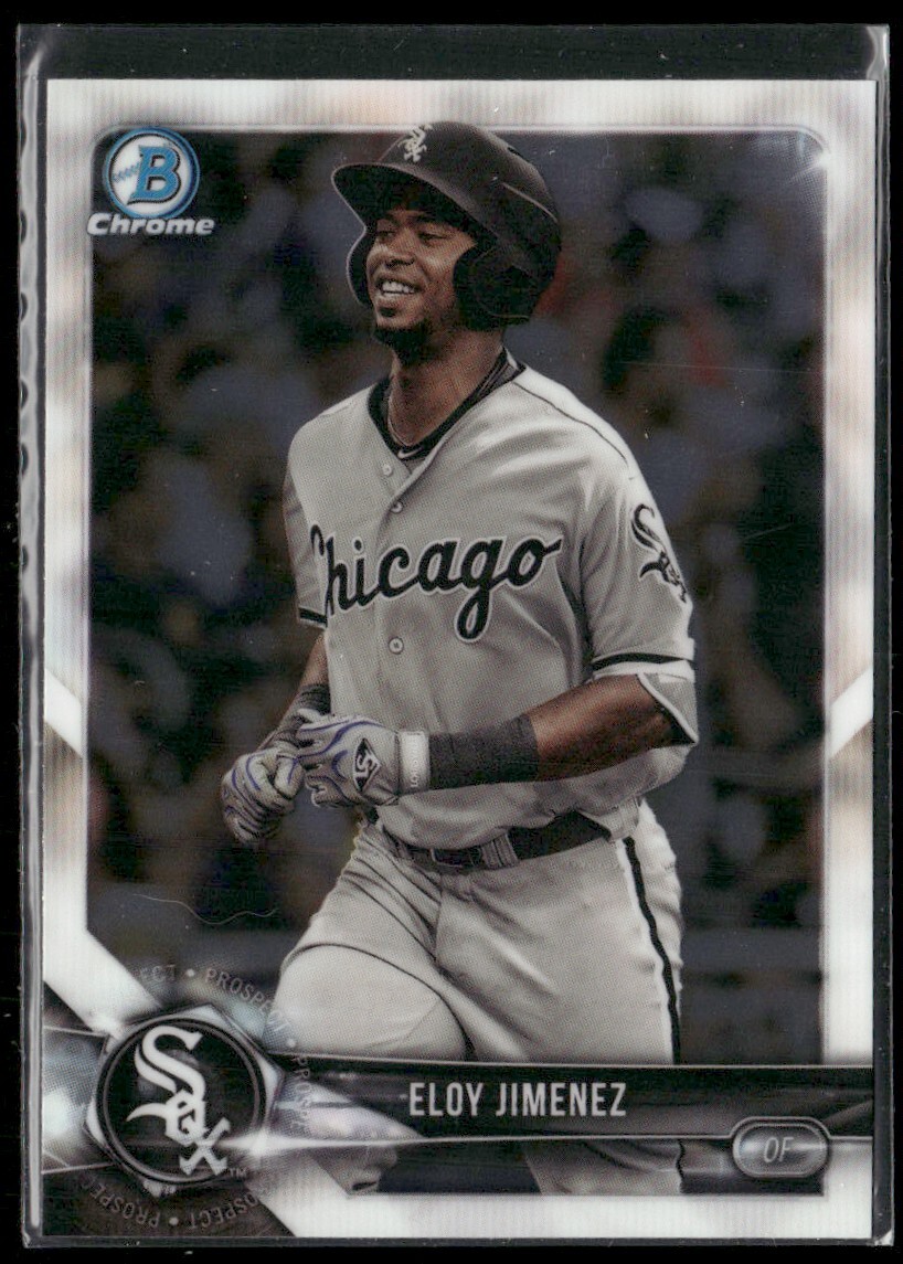2018 Bowman Chrome Prospects #BCP50 Eloy Jimenez Chicago White Sox