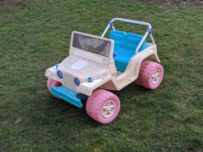 power wheels barbie jeep wrangler