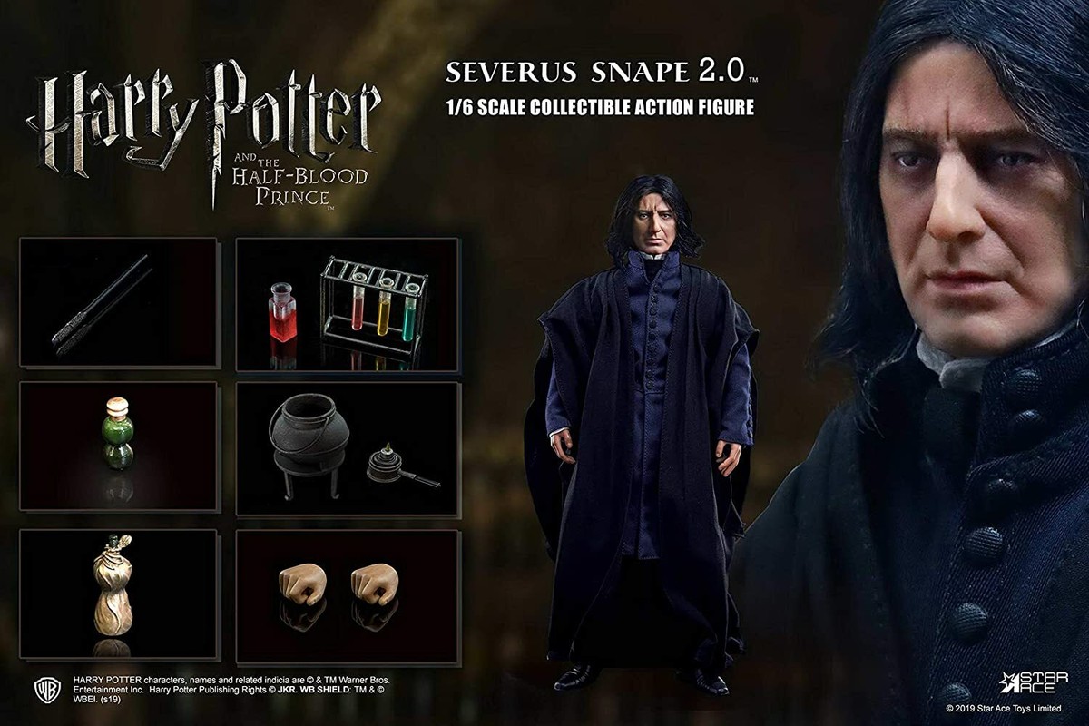 HARRY POTTER THE HALF BLOOD PRINCE SNAPE 1/6 FIGURE SA0081 STAR ACE  NEW - Main Image