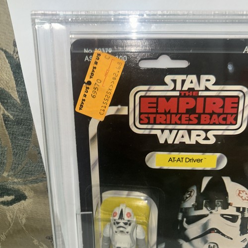 Star Wars 1983 Tri-Logo AT-ST Driver Red Logo MOC Vintage Cas 80 Not Afa Ukg - Picture 2 of 17