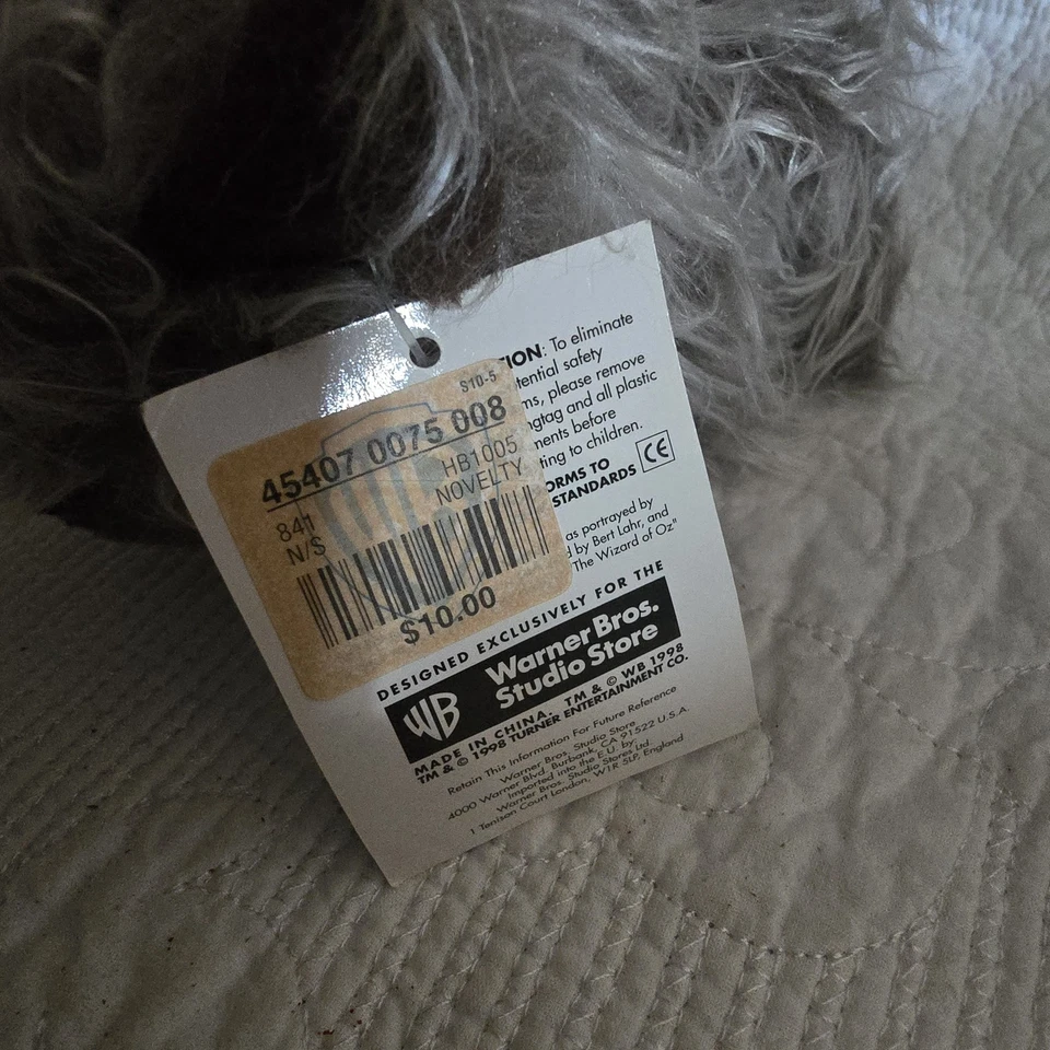 Warner Bros Mago de Oz Lote Bolsa de Frijoles de Peluche Muñecas de Peluche Coleccionista Conjunto de 9 Foto 3 de 4