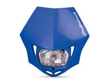 Mascherina Faro Frontale Mmx con Lampada Fanale Enduro Sumo Motocross Adatto An