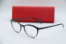 NEW MOREL NOMAD 40043S SP 04 BLACK AUTHENTIC FRAMES EYEGLASSES 50-17
