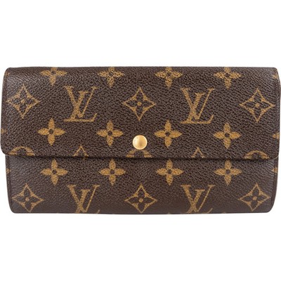 Louis Vuitton Monogram Canvas Sarah Wallet Purse