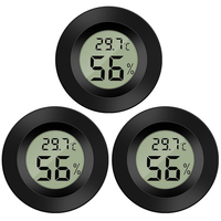 Thlevel Digital Hygrometer Thermometer Mini Temperatur Luftfeuchtigkeitsmesser F