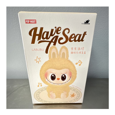 Pop Mart The Monsters Have A Seat Labubu DADA Blind Pack Figure Unopened