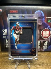 2025 Panini Silhouette Andre Johnson #80 Houston Texans Patch Memorabilia /49