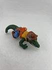 TMNT Leatherhead Action Figure Teenage Ninja Turtles Vtg 1989 Missing Accessorie