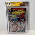 Amazing Spider-Man #361 CGC 7.0 2nd Print Bagley Signed Sketch Venom 1992