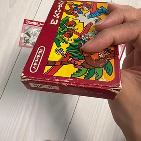 Famicom Donkey Kong 3 with Manual