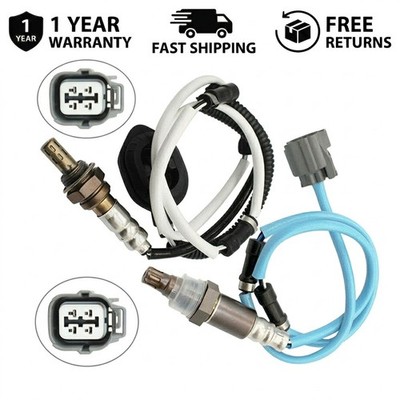 Oxygen Sensor Pair fits 2.4L Engine Upstream Downstream 12V 2PCS