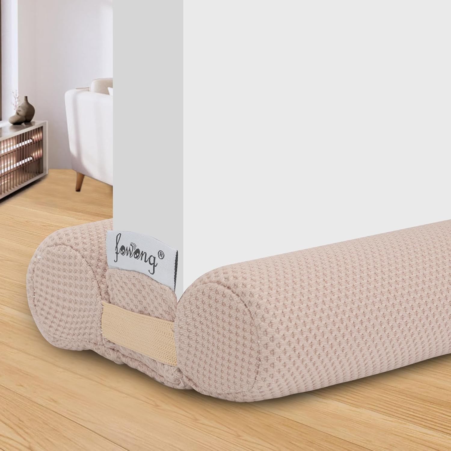 fowong Draught Excluder 80cm - Double Sided Door Draft Stopper | Windproof & So