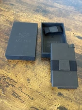 Ekster Leather Senate Card Wallet Slim Nappa Black – Smart Cash Strap RFID Block