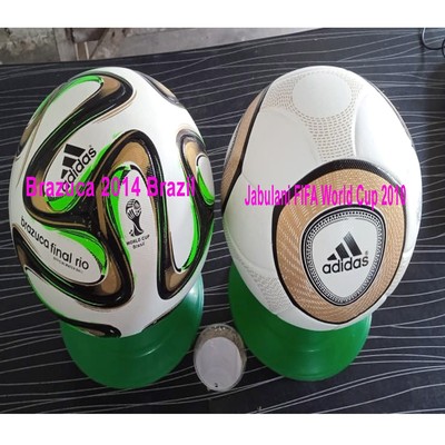 Adidas Jabulani FIFA World Cup 2010=Brazuca 2014 Brazil Match