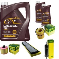 Inspektionspaket 7L Mannol TDI 5W-30 FüR BMW E90 325I 330I 325Xi E93 E88 125I