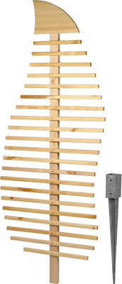 Dobar  Design Rankhilfe Blattform Fraxinus Aus Massivholz Für Rosen - Xxl-Rankge