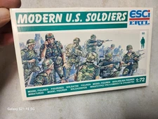 ESCI Modern US Soldier Figures 1/72 #P-239
