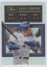 2022 Panini Three and Two Full Count Gold 18/50 Freddie Freeman #FC-6 04br
