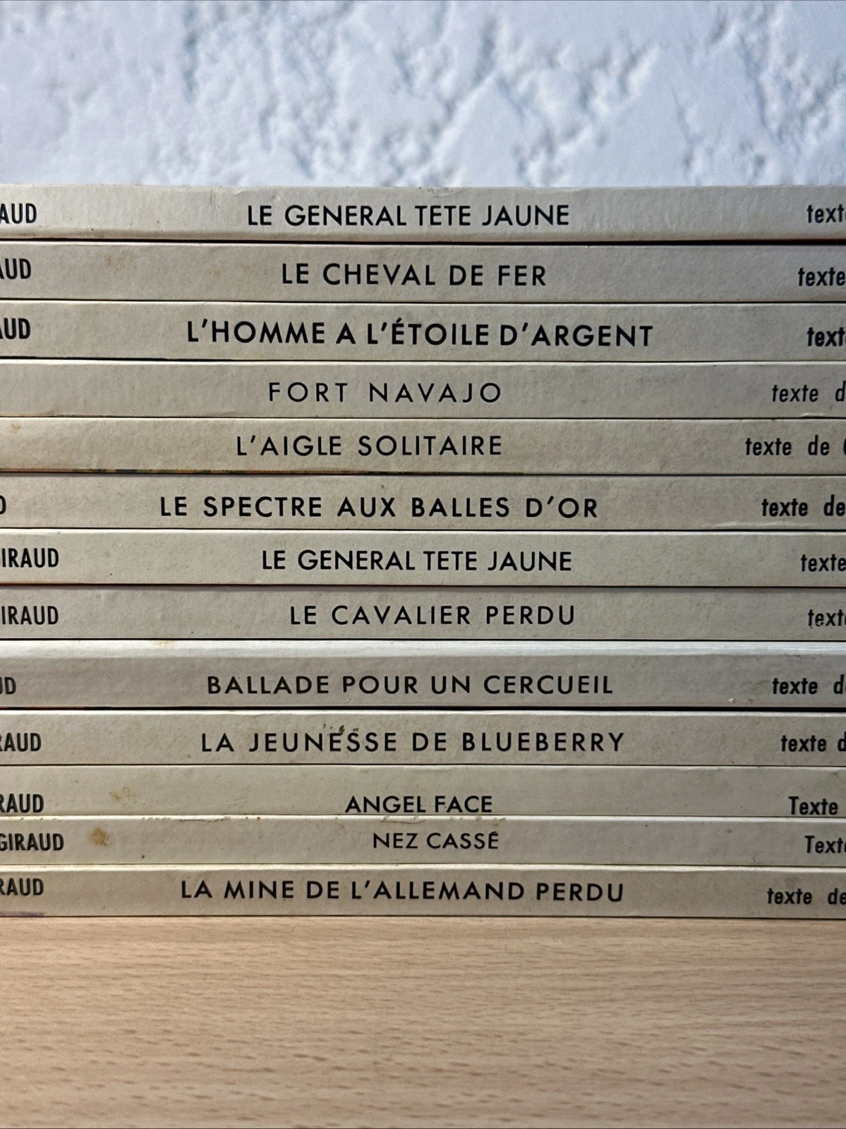 Lot De 13 BD Fort Navajo, Lieutenant Blueberry Édition Dargaud