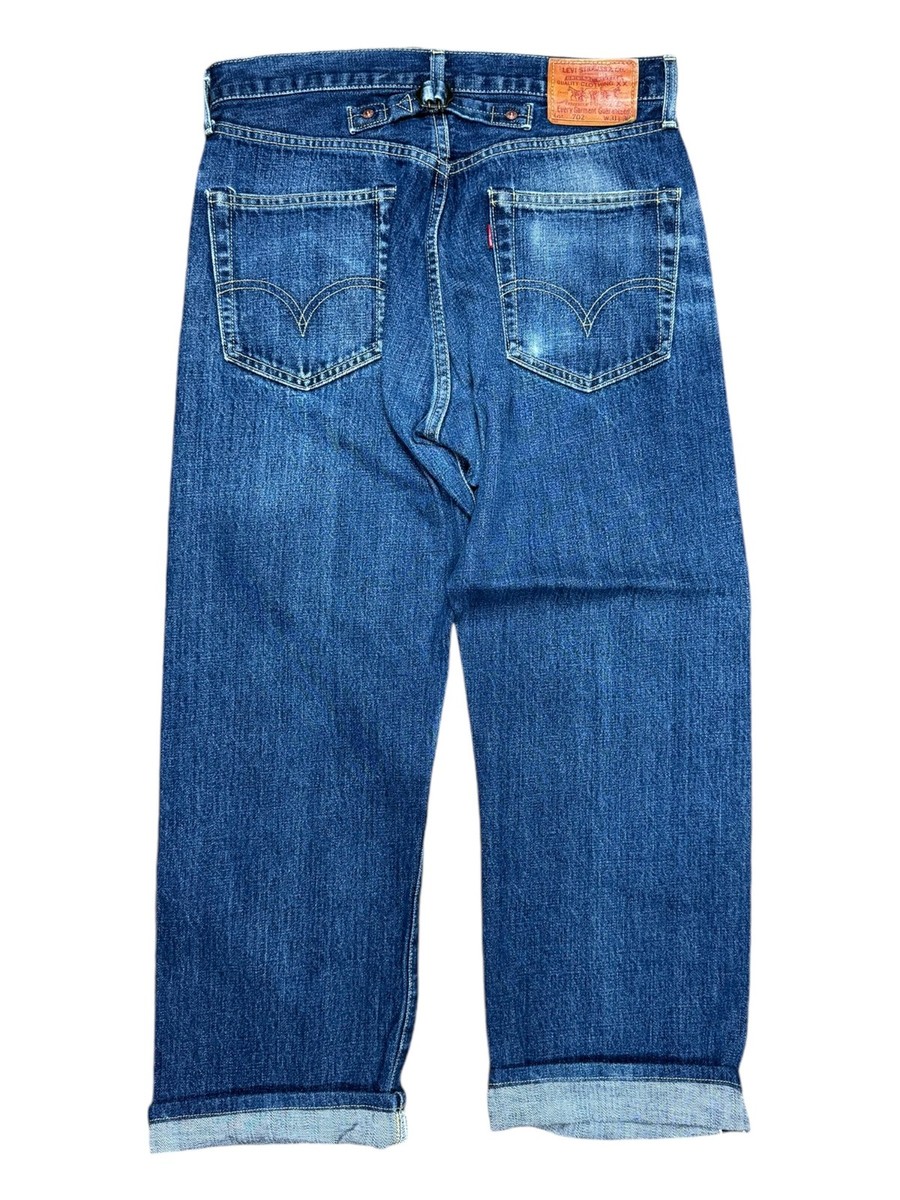 LEVI’S / 90's 140th 702 selvedge denim Levis 90s 702 XX Big E Selvedge Denim Jeans W31 Japan Blue 140th