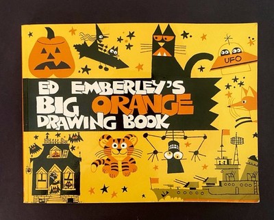 Ed Emberley's Big Orange Drawing Book - Paperback By Emberley, Edward R - NOS