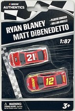 Nascar Authentics 2 Pack Wave 1 Ryan Blaney 12 Matt DiBenedetto 21 Lionel