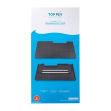Top Fin LED Aquarium Hood - LED Fish Tank Hood, 20 Gallon High