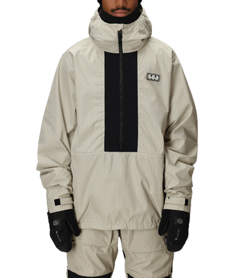 686 Ghost 2.5L Anorak Jacket - Men's - X-Large / Limestone Ripstop