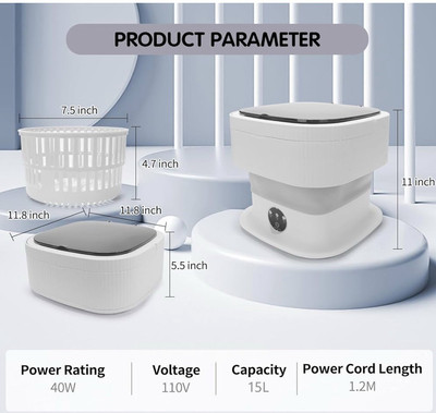 NEW UPGRADE STERILIZATION MINI WHASHING MACHINE