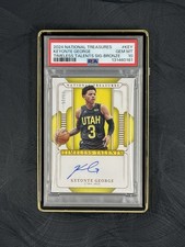 2024 National Treasures Timeless Talents Signature Keyonte George /25 POP 1 Auto