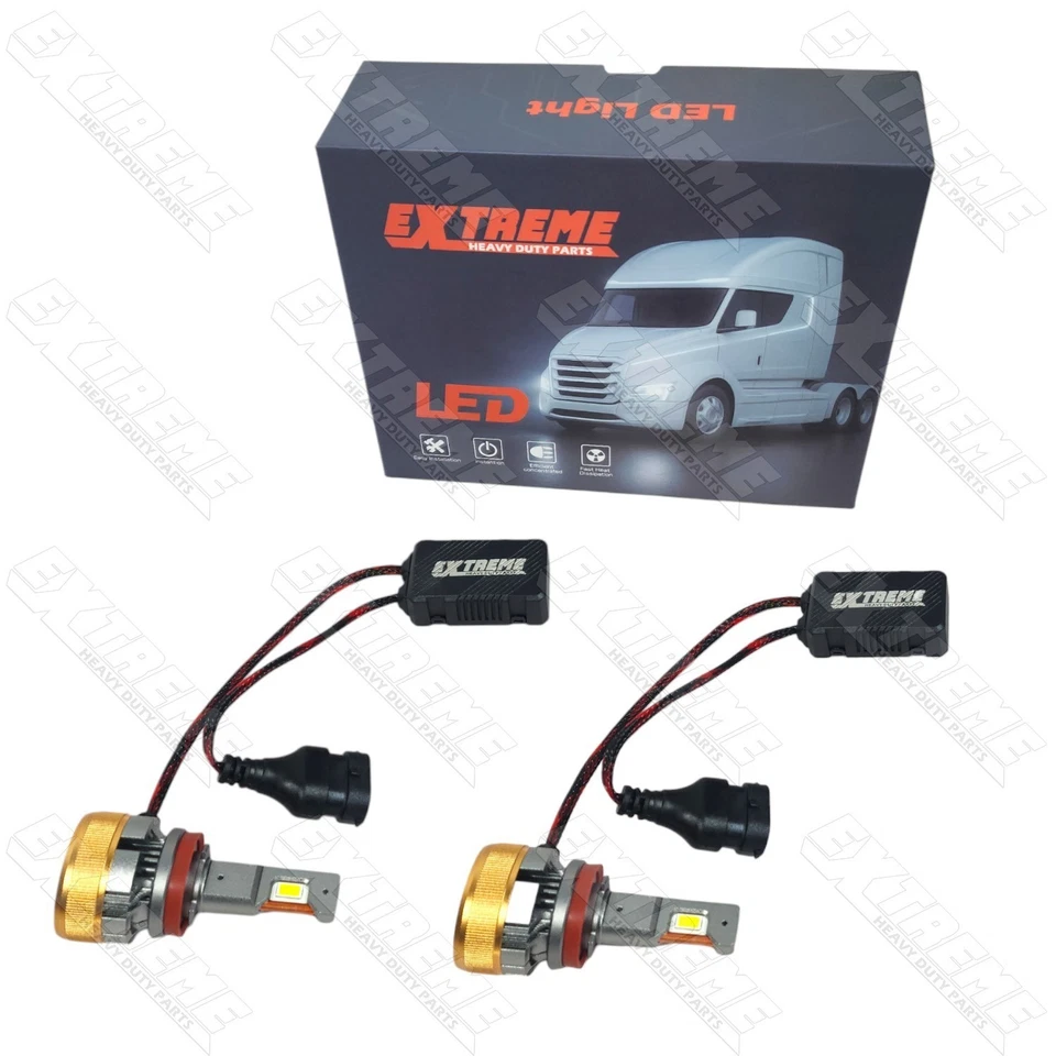 EXTREME 9006 LED Bulbs 80W 8000LM White | HB4 Low Beam / Fog Light Upgrade - Image 2 of 2