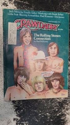 November, 1974 issue Crawdaddy Magazine Rolling Stones Connection Jack Nitzsche