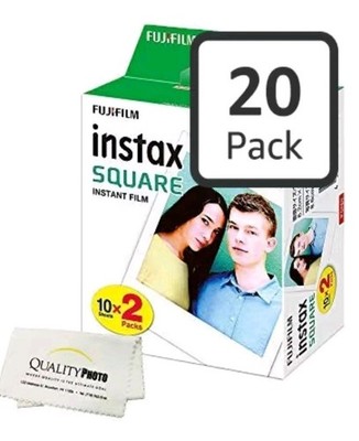 Fujifilm instax Square Instant Film (20 Exposures)