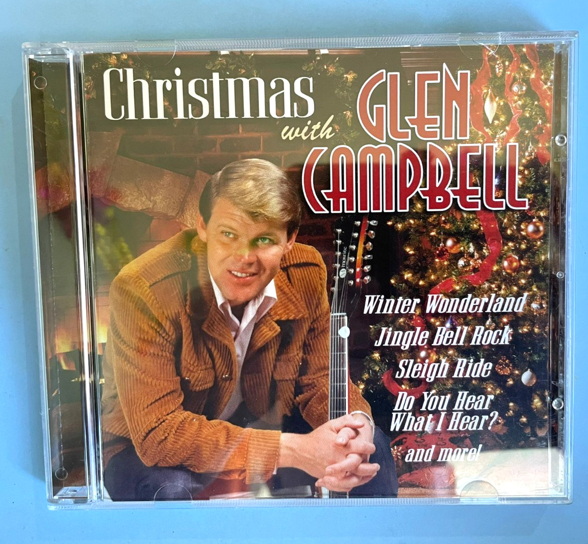 Christmas With Glen Campbell CD NEW Santa Claus Is Coming To Town/Sleigh Ride+