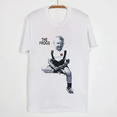 The Frogs Band Graphic White Cotton T Shirt Full Size S-5XL K1055
