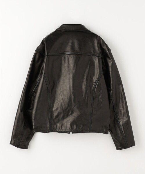 Monkey Time Cowhide Leather Jacket - Small - image 2