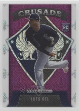 2022 Panini Chronicles Crusade Purple Mojo Prizm 83/99 Luis Gil #7 13dz