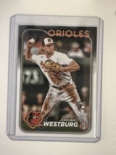 2024 Topps Series 1 Jordan Westburg #66 RC Rookie Baltimore Orioles NM Card. rookie card picture