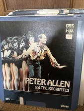 Peter Allen And The Rockettes CED VideoDisc RCA Selectavision CBS/FOX