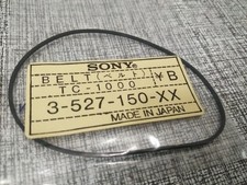N.O.S. GENUINE Sony TC-1000 PART 3-527-150-XX BELT 1 JAPAN