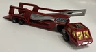 Vintage 1976 Hotwheels Super Kings K-10 Car Transporter Toy Truck  (bent axle)